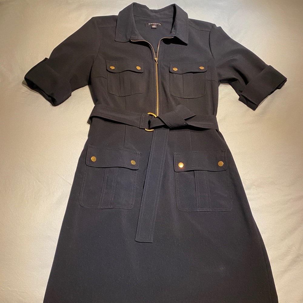 Navy blue dras